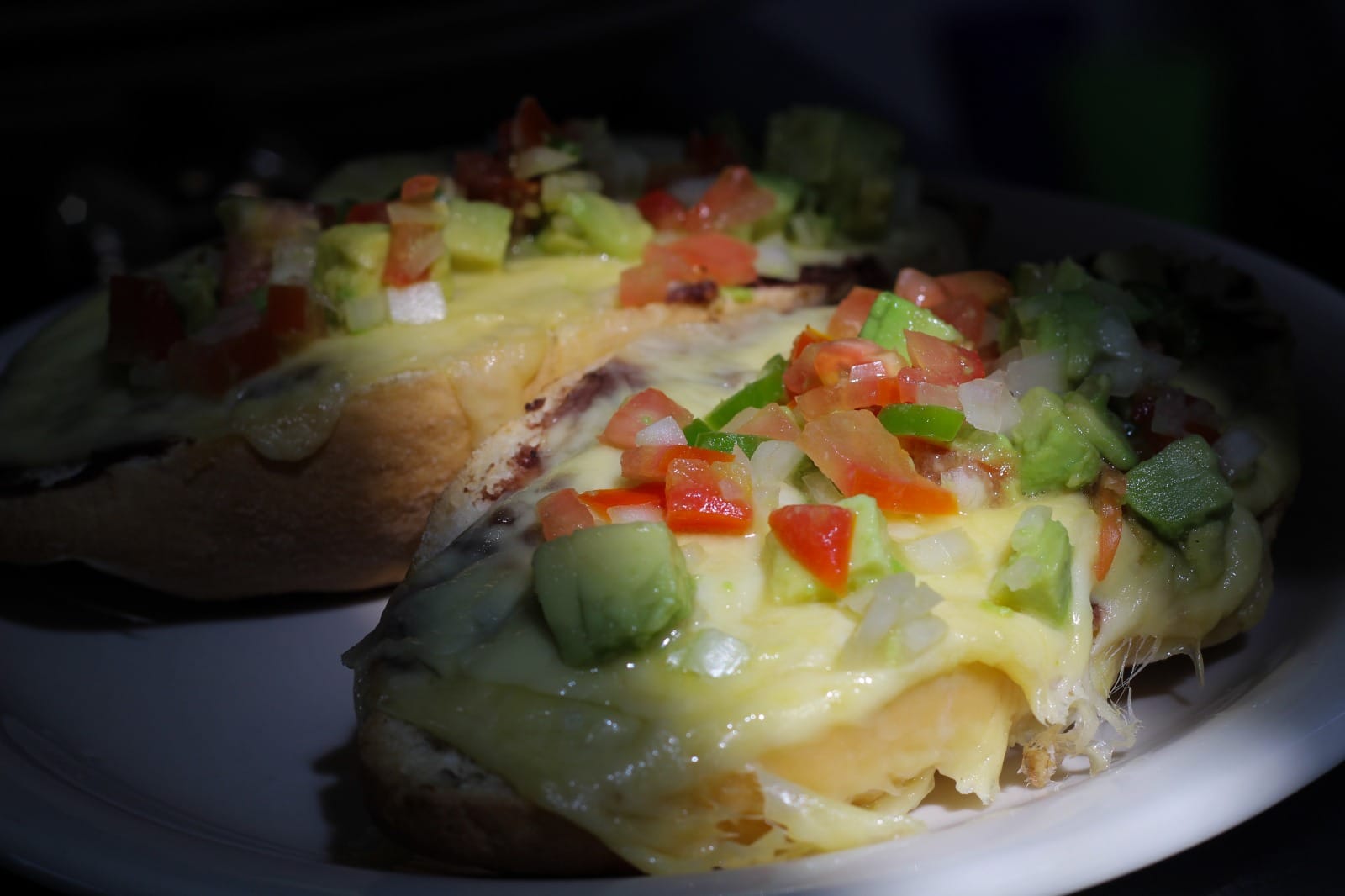 Detalle de un postre